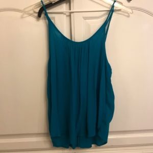 Turquoise tank top
